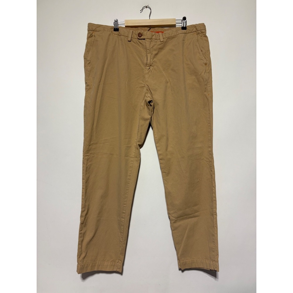 Tommy Bahama Men Size 42 x 32 Tan Pima Cotton Pants